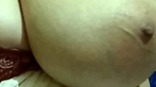 Young Fareeda Shows Off Her Big Boobs with Intense Feelings