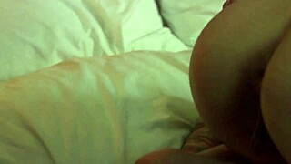 Leigh Raven explores intense moments under Nikki Hearts with fishnets and lingerie