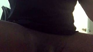 Teen 18+ boldly strokes huge monster cock solo to massive cumshot