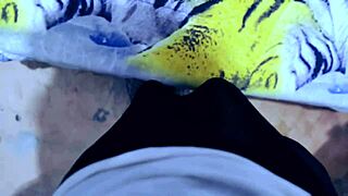 your latina tranny stepsister gets so horny she sends this video undressing and fingering her tiny dick in fishnets by mistake in taboo pov asmr