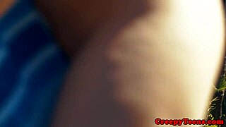 Petite Girl Next Door Gets Roughly Dominated by Intruder's Hard Cock in Doggystyle