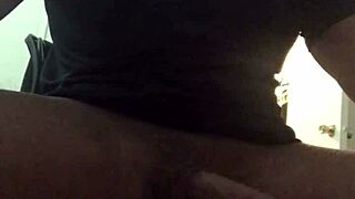 Teen 18+ boldly strokes huge monster cock solo to massive cumshot