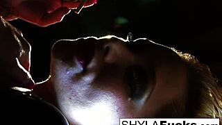 Sexy Shyla Stylez, why are you teasing with that smoking fetish and your big tits in solo play?