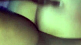 Amateur sex session with neighbor riding big black cock in cowgirl position sensually.