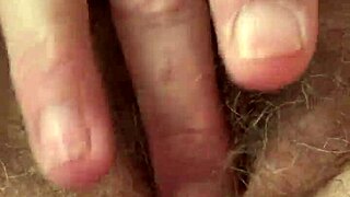 so i'm just masturbating my hairy beaver here casually