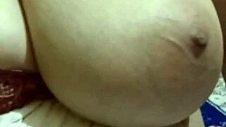 Young Fareeda Shows Off Her Big Boobs with Intense Feelings