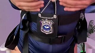 I feel so aroused covering my latina tits in semen