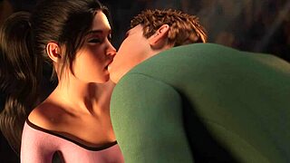 hot girl rides a lever and opens a door full game in bio