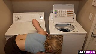 i'm a single mom hooking up with bent over blonde blowjob and rough cowgirl riding on huge cock