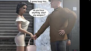 Hi i am mia part 4 in sexy 3d comic outfit