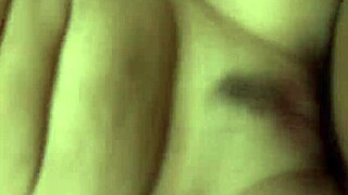 Brunette Teen 18+ Feels Intense Emotions Sucking Big Black Cock In Bed