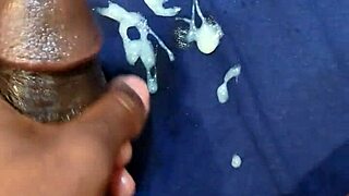 the monster cock erupts in a massive cum shot