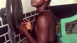 oh wow, this crazybitch twerks in sexy clothes before going fully naked