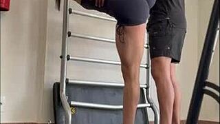 Can this Japanese wife handle big cock doggystyle anal with cumshot on tits?