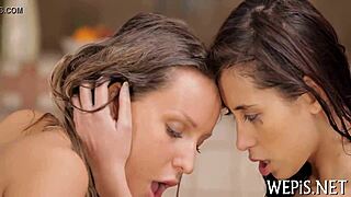 Horny couple contrasts intense hardcore sex with surprising pissing moments