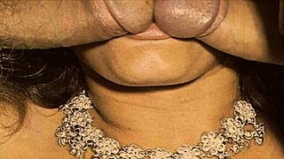 secret vintage threesome with hairy indian bisexuals and two cocks in one mouth