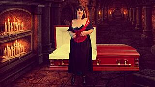 Granny Vampyra Suggests Licking And Dicking For Supernatural Orgasm