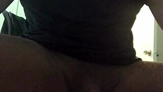 Teen 18+ boldly strokes huge monster cock solo to massive cumshot