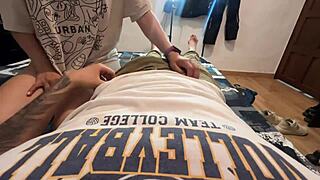 Increible Mamada De Mi Hermanastra Sola En Casa