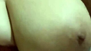 Young Fareeda Shows Off Her Big Boobs with Intense Feelings