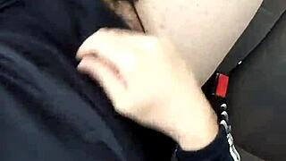 Why does Amber give blowjob in truck with cum in mouth like slut?