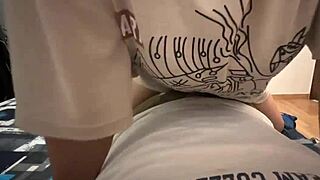 Increible Mamada De Mi Hermanastra Sola En Casa