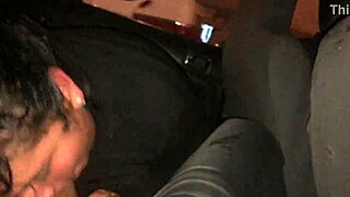 Single mother sucked my dick in a taxi while cruising through Lima streets in Peruvian squirting action.