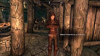 Redhead Bodybuilder Farrah in Comic Fantasy Blowjob and Anal Assfucking