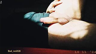 Hey that penis handjob at sunset looks crazy sensual with muscular bodybuilder in outdoor exhibitionist fetish