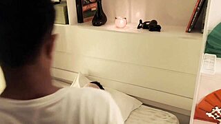 Massagista teases client with ass licking and rough anal fucking.