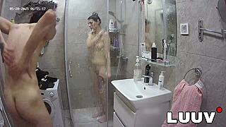 Luuv Webcam Couple Hints At Steamy Amateur Shower Moments In Private Reality Show