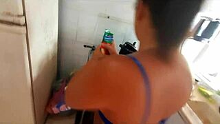 in this narrative a brazilian woman gives blowjob or makes sauce for pasta in cruel doubt