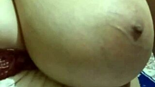 Young Fareeda Shows Off Her Big Boobs with Intense Feelings