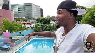 Oh man, Rome Major is totally shoving his massive cock into horny Kaden Kole's wet pussy while she rides him cowgirl style.