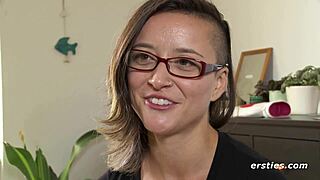 I feel so aroused watching this brunette babe use her toys