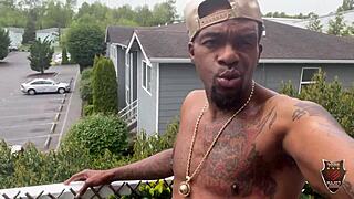 getting kinky with rome major mounting big tits black milf in deepthroat doggystyle and cowgirl ride