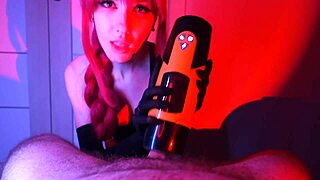 Brunette Teen 18+ Moans with Cute Pretty Sex Using New Toy and Blowjob