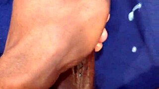 the monster cock erupts in a massive cum shot