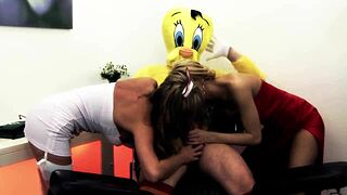 Who fucked Roger Rabbit with Tweety Byrd in scene 6 4K