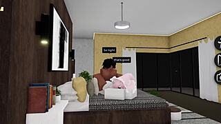 roblox slut hints at taking big black cock in her big ass and tits