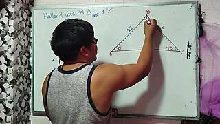 i uh feel this math triangle thing with student and teacher in bedroom