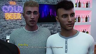 i'm being a dik with innocent busty blonde virgin begging me not to be mad