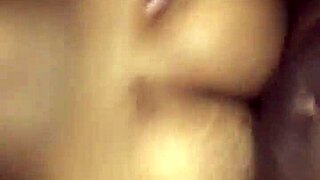 Sexy big booty redbone ebony bent over getting fucked doggystyle by big cock in pov