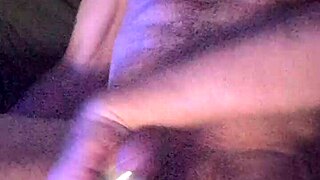 gazzadomm wanks his cock in close-up homemade video with dirty talk