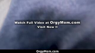 stepson, are you really going all the way with your naughty step mom in this orgy?