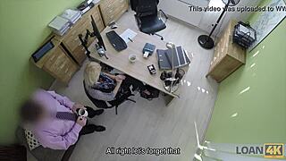 marvelous teen 18+ undresses and spreads tiny 18+ legs for money in office