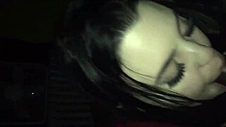 So this amateur 19yr old Spanish hoe is deepthroating that big black cock from the ghetto