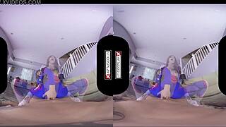 why not pound overwatch dva cosplay gamer girl pussy in vr