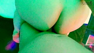 Fucking that big ass of my sister-in-law in a rough homemade doggystyle session