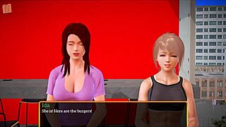 Amateur redhead with big tits plays intense game in episode 322